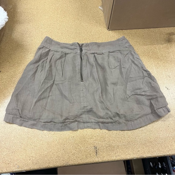 Halogen women's brown mini skirt with pockets size 6 - Picture 4 of 4